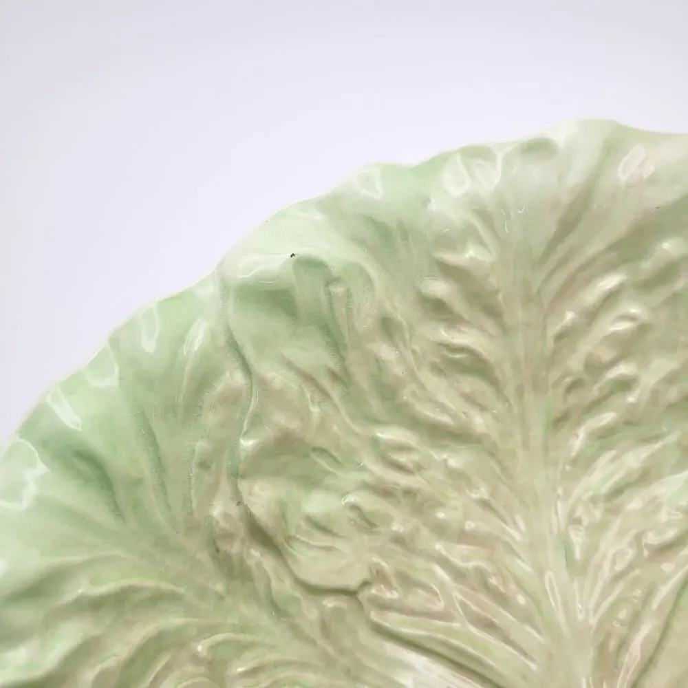 Carlton Ware England Cabbage Leaf Bowl Red Tomatoes 9 in Australian Design